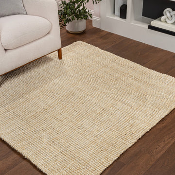 Hiro Hand Woven Chunky Jute Area Rug